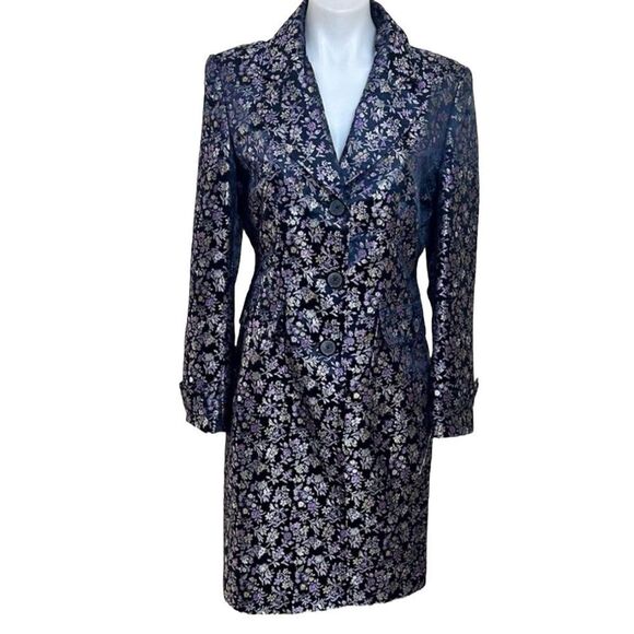 Ice long blazer/jacket  the perfext dressy jacket fully lined. Size 8. - Picture 3 of 15